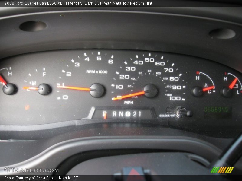  2008 E Series Van E150 XL Passenger E150 XL Passenger Gauges