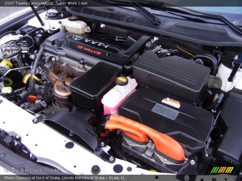 Super White / Ash 2007 Toyota Camry Hybrid