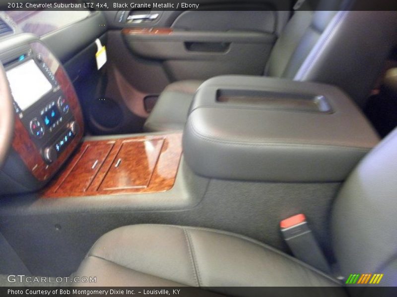 Black Granite Metallic / Ebony 2012 Chevrolet Suburban LTZ 4x4