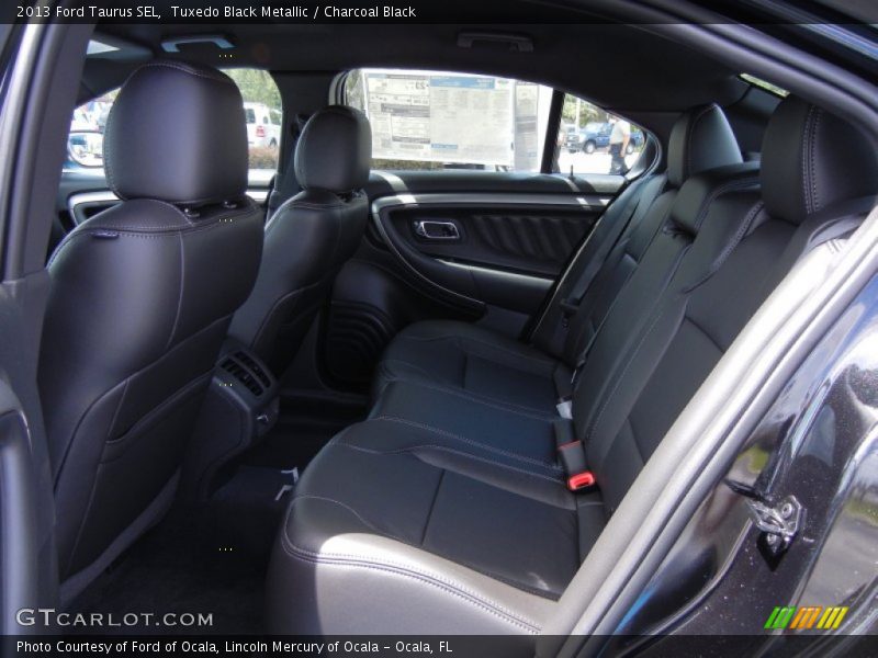 Rear Seat of 2013 Taurus SEL