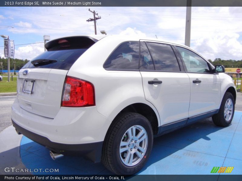  2013 Edge SE White Suede