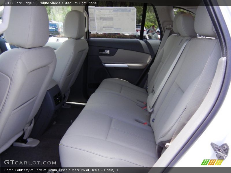 Rear Seat of 2013 Edge SE