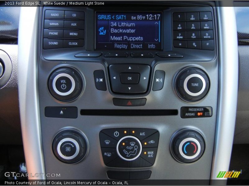 Controls of 2013 Edge SE
