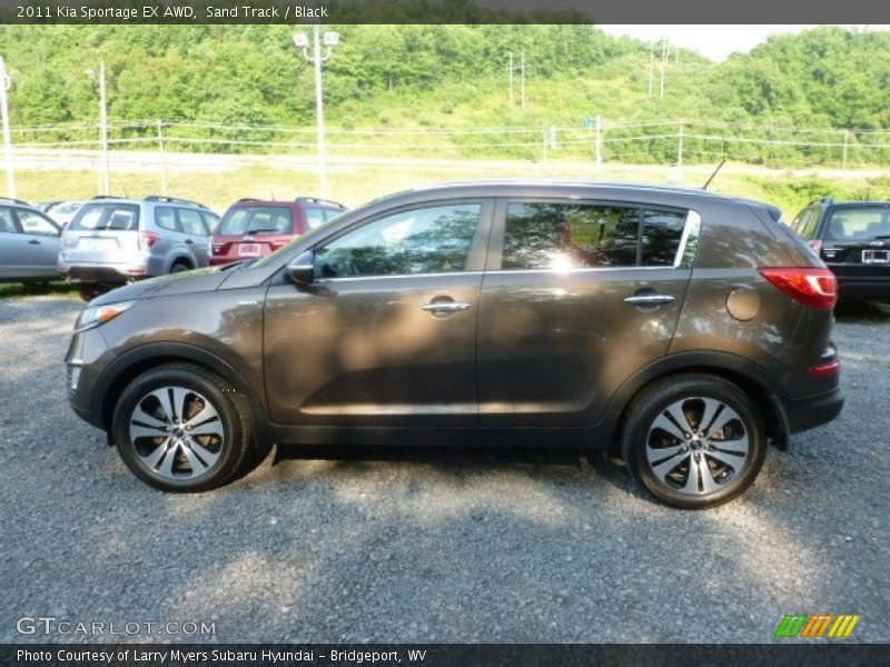 Sand Track / Black 2011 Kia Sportage EX AWD