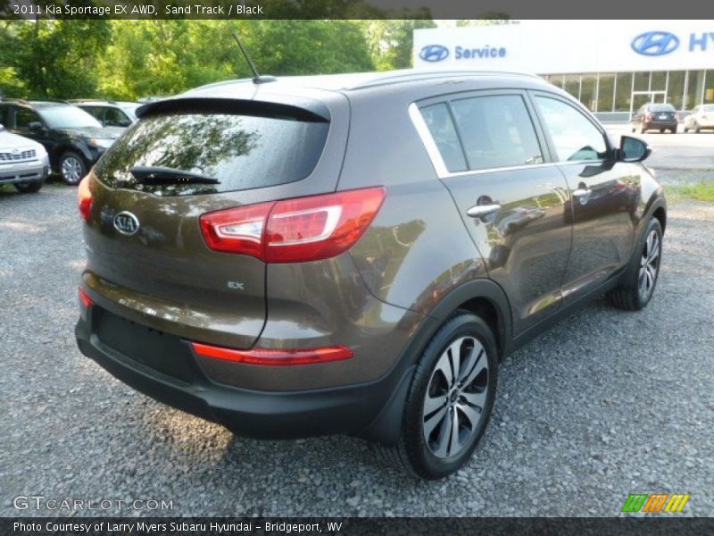 Sand Track / Black 2011 Kia Sportage EX AWD