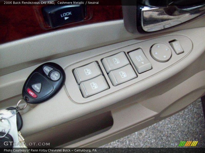 Cashmere Metallic / Neutral 2006 Buick Rendezvous CXL AWD