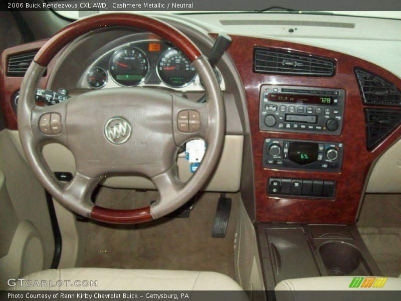 Cashmere Metallic / Neutral 2006 Buick Rendezvous CXL AWD