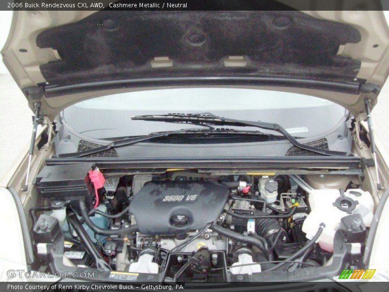 Cashmere Metallic / Neutral 2006 Buick Rendezvous CXL AWD