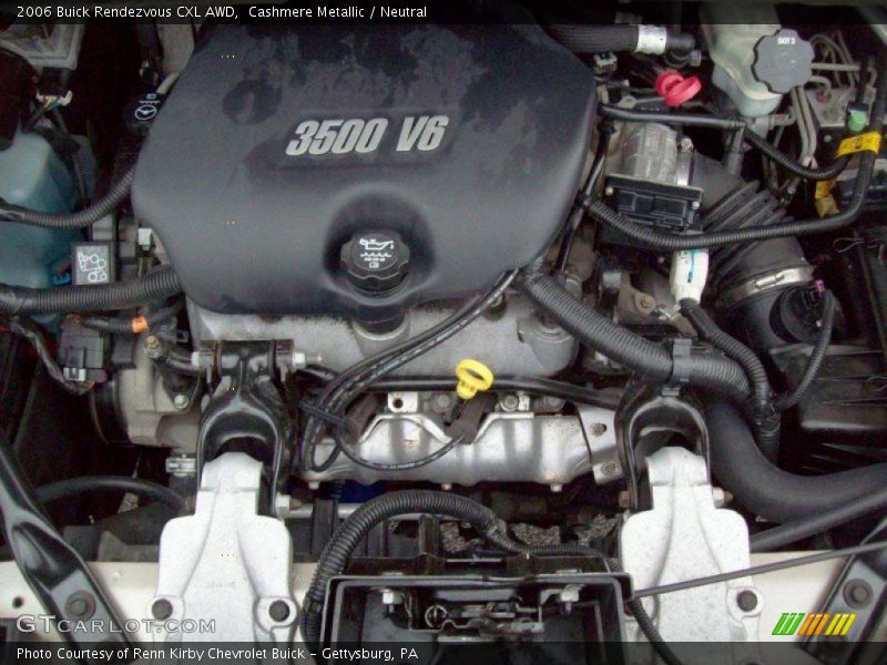 Cashmere Metallic / Neutral 2006 Buick Rendezvous CXL AWD