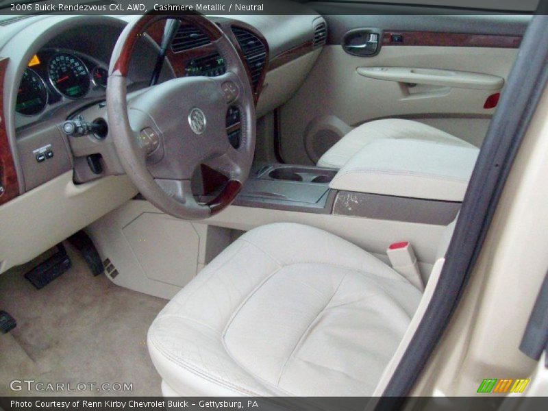 Cashmere Metallic / Neutral 2006 Buick Rendezvous CXL AWD