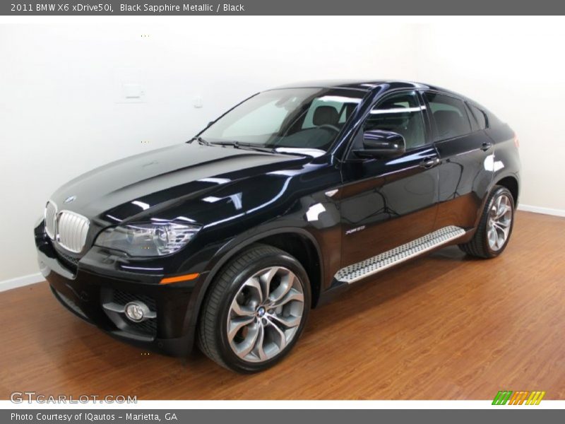 Black Sapphire Metallic / Black 2011 BMW X6 xDrive50i
