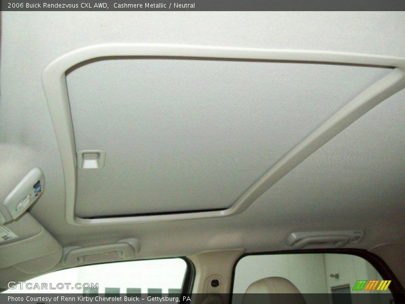 Cashmere Metallic / Neutral 2006 Buick Rendezvous CXL AWD