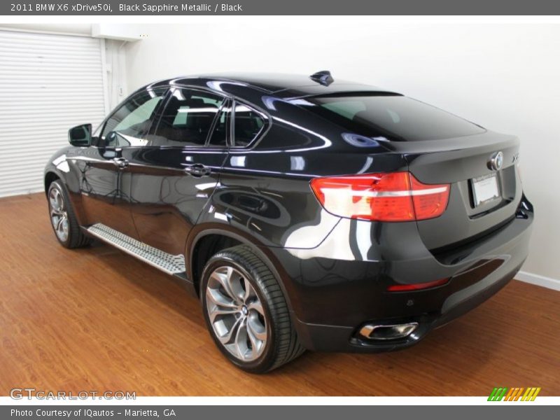 Black Sapphire Metallic / Black 2011 BMW X6 xDrive50i