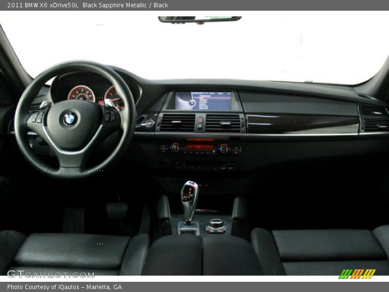 Black Sapphire Metallic / Black 2011 BMW X6 xDrive50i