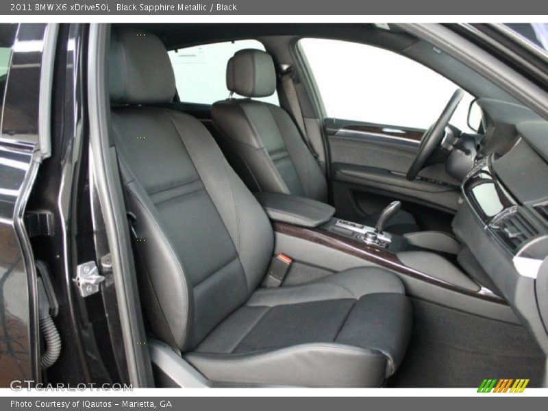 Black Sapphire Metallic / Black 2011 BMW X6 xDrive50i