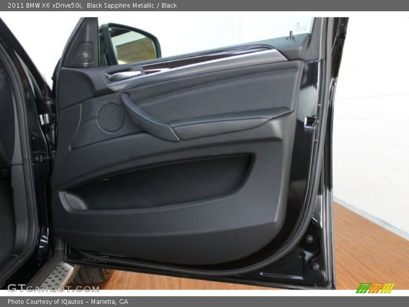 Black Sapphire Metallic / Black 2011 BMW X6 xDrive50i