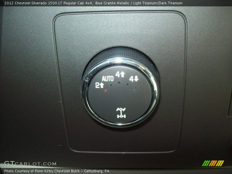 Blue Granite Metallic / Light Titanium/Dark Titanium 2012 Chevrolet Silverado 1500 LT Regular Cab 4x4