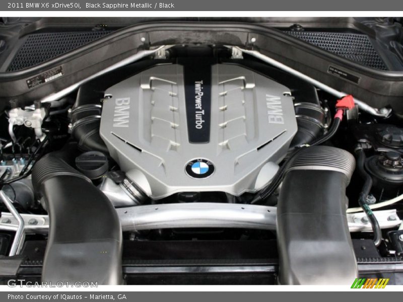 Black Sapphire Metallic / Black 2011 BMW X6 xDrive50i
