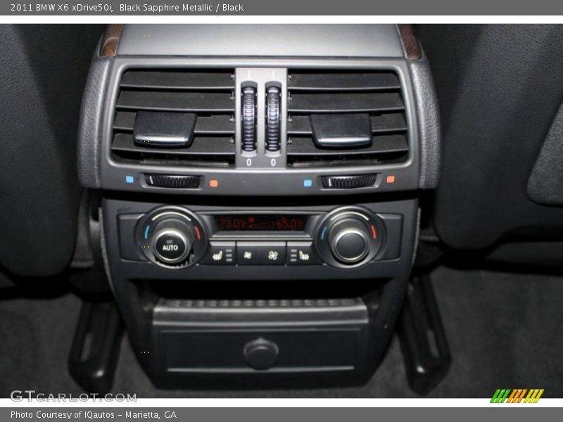 Black Sapphire Metallic / Black 2011 BMW X6 xDrive50i