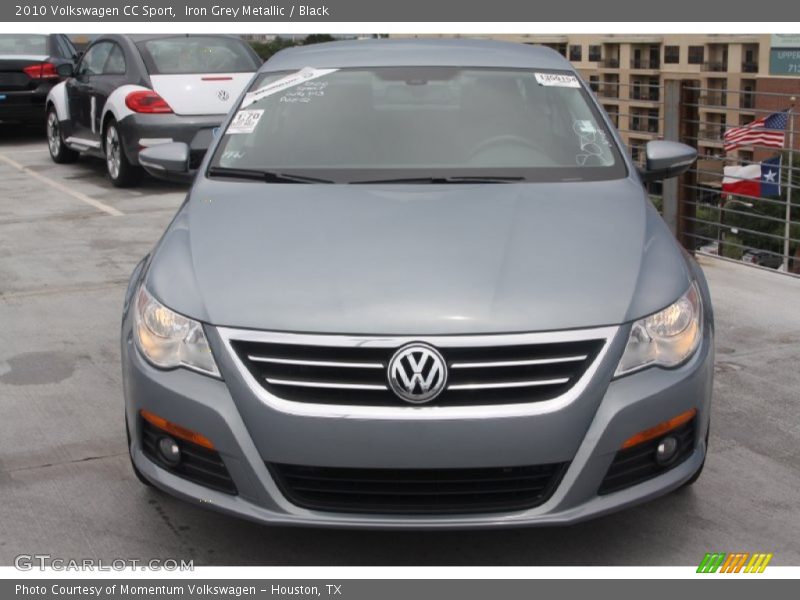 Iron Grey Metallic / Black 2010 Volkswagen CC Sport