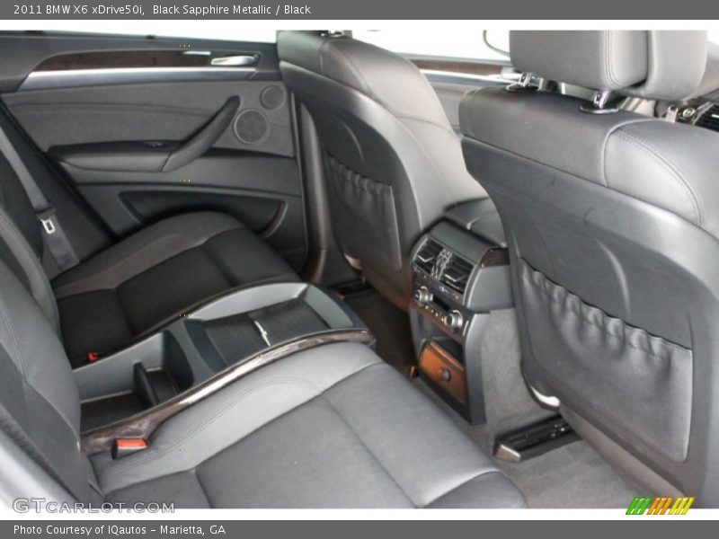 Black Sapphire Metallic / Black 2011 BMW X6 xDrive50i