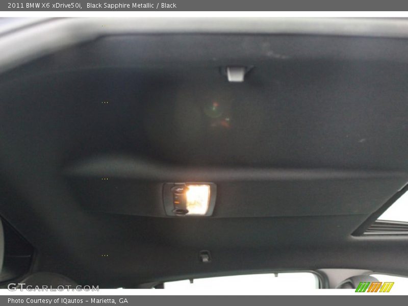 Black Sapphire Metallic / Black 2011 BMW X6 xDrive50i