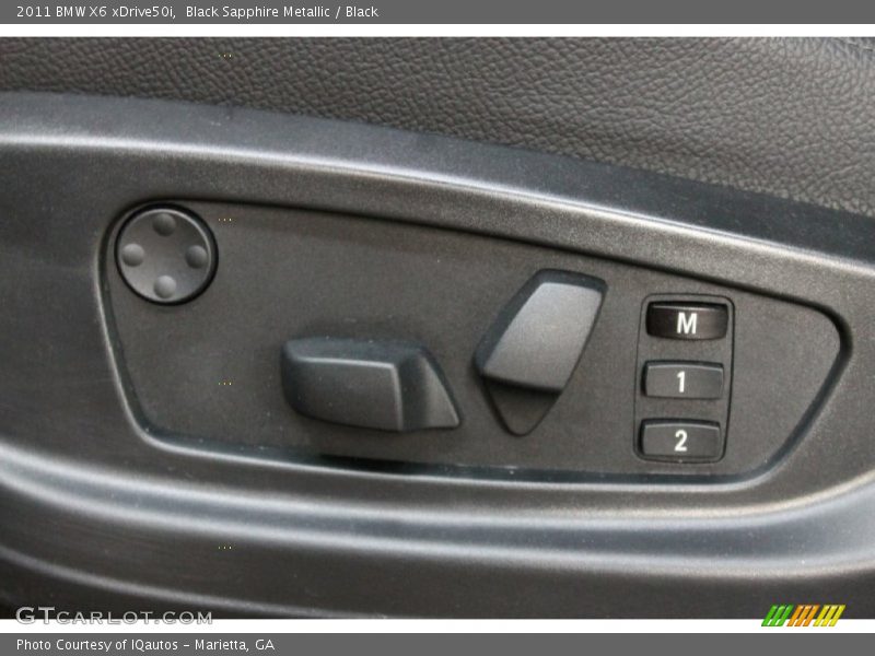 Black Sapphire Metallic / Black 2011 BMW X6 xDrive50i