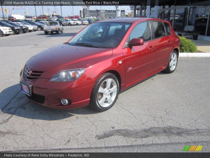 Velocity Red Mica / Black/Red 2006 Mazda MAZDA3 s Touring Hatchback