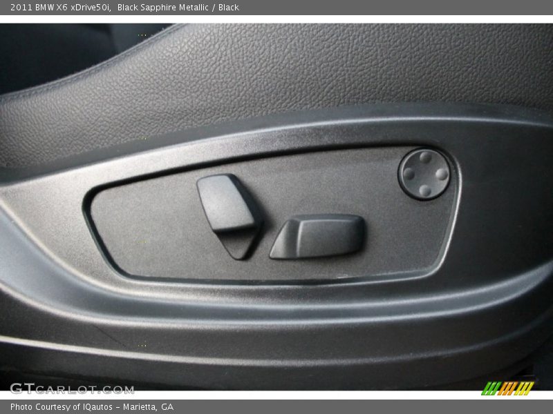 Black Sapphire Metallic / Black 2011 BMW X6 xDrive50i