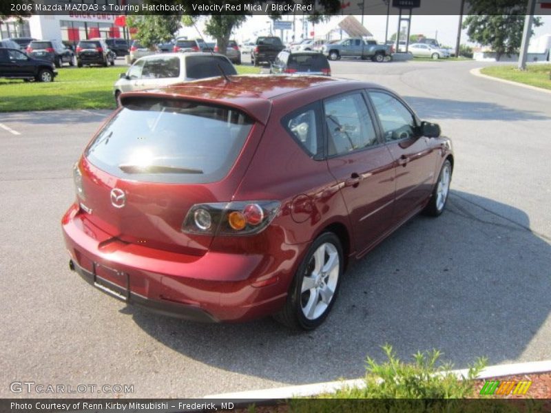 Velocity Red Mica / Black/Red 2006 Mazda MAZDA3 s Touring Hatchback