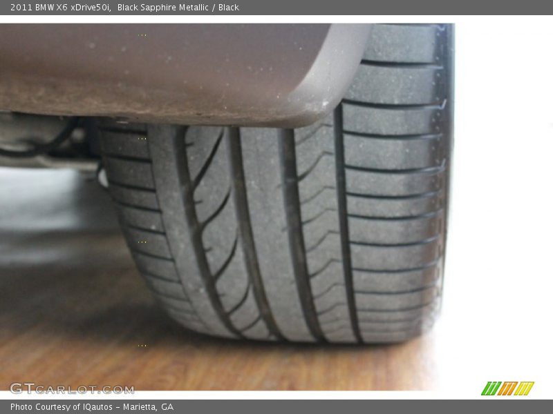 Black Sapphire Metallic / Black 2011 BMW X6 xDrive50i