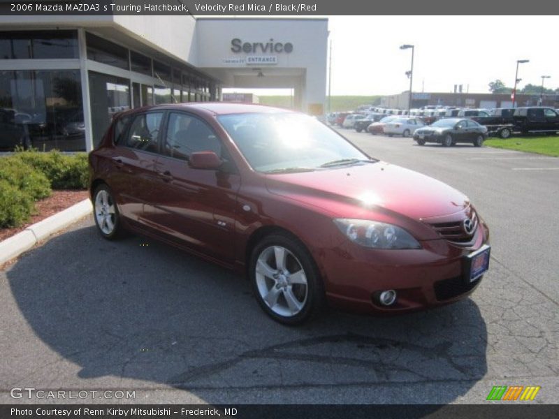 Velocity Red Mica / Black/Red 2006 Mazda MAZDA3 s Touring Hatchback