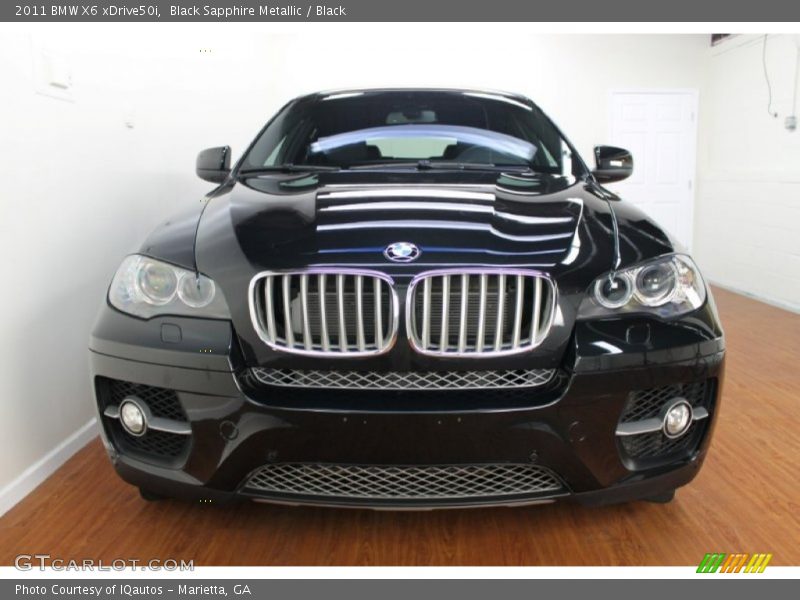 Black Sapphire Metallic / Black 2011 BMW X6 xDrive50i