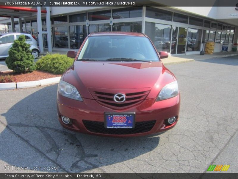 Velocity Red Mica / Black/Red 2006 Mazda MAZDA3 s Touring Hatchback