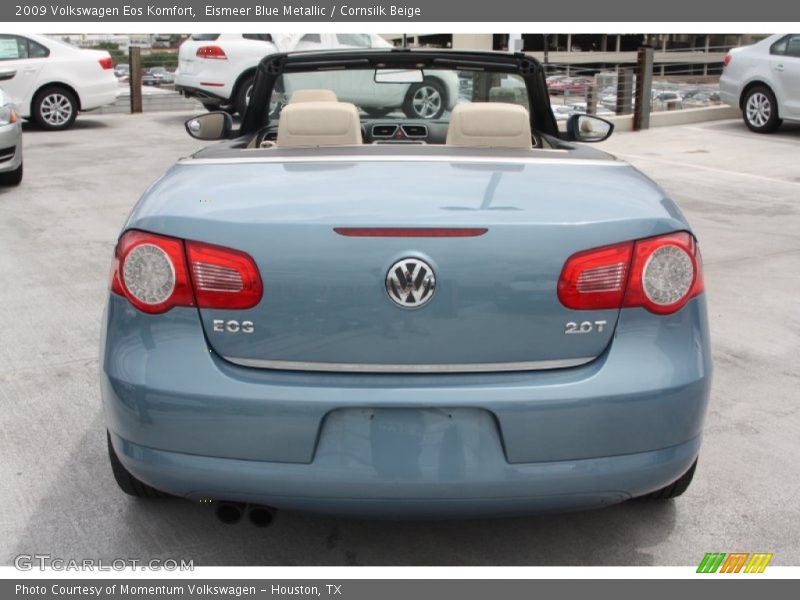 Eismeer Blue Metallic / Cornsilk Beige 2009 Volkswagen Eos Komfort