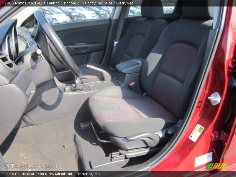 Velocity Red Mica / Black/Red 2006 Mazda MAZDA3 s Touring Hatchback