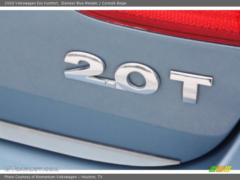 Eismeer Blue Metallic / Cornsilk Beige 2009 Volkswagen Eos Komfort