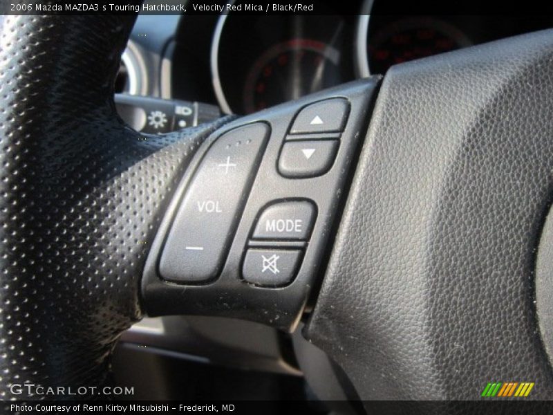 Velocity Red Mica / Black/Red 2006 Mazda MAZDA3 s Touring Hatchback