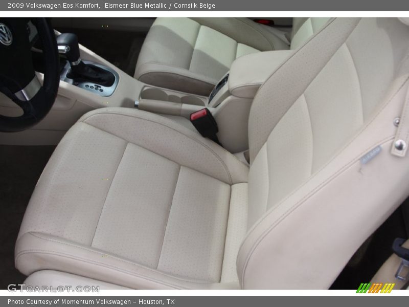 Eismeer Blue Metallic / Cornsilk Beige 2009 Volkswagen Eos Komfort