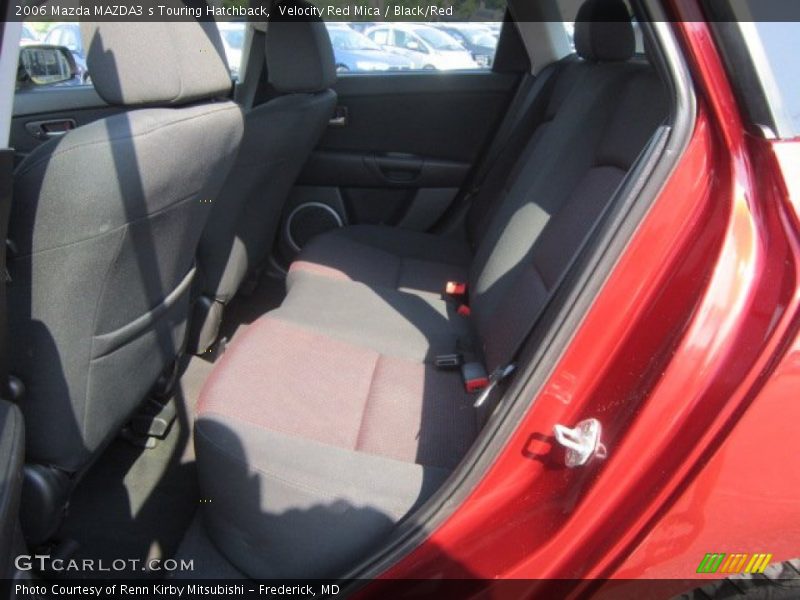 Velocity Red Mica / Black/Red 2006 Mazda MAZDA3 s Touring Hatchback