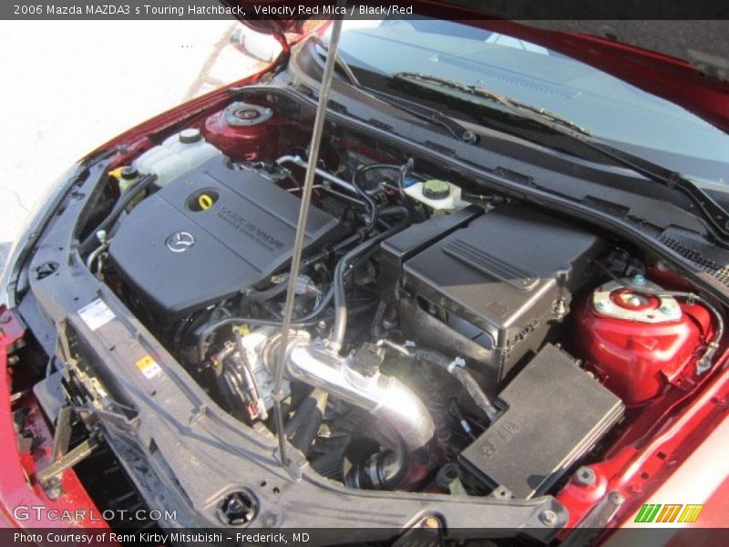 Velocity Red Mica / Black/Red 2006 Mazda MAZDA3 s Touring Hatchback