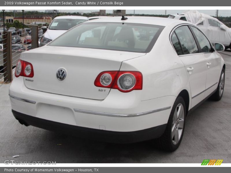 Candy White / Cornsilk Beige 2009 Volkswagen Passat Komfort Sedan