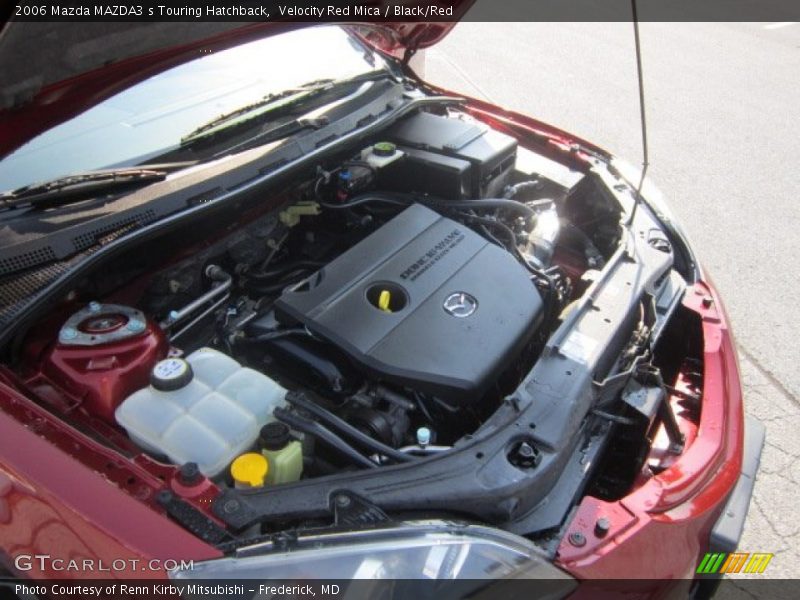 Velocity Red Mica / Black/Red 2006 Mazda MAZDA3 s Touring Hatchback