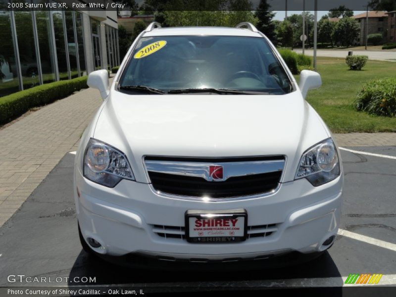 Polar White / Gray 2008 Saturn VUE XR