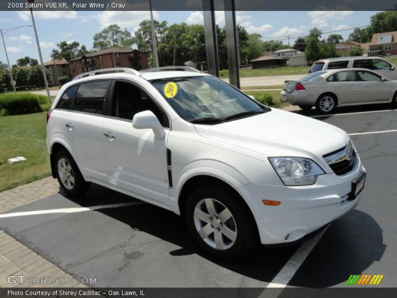 Polar White / Gray 2008 Saturn VUE XR