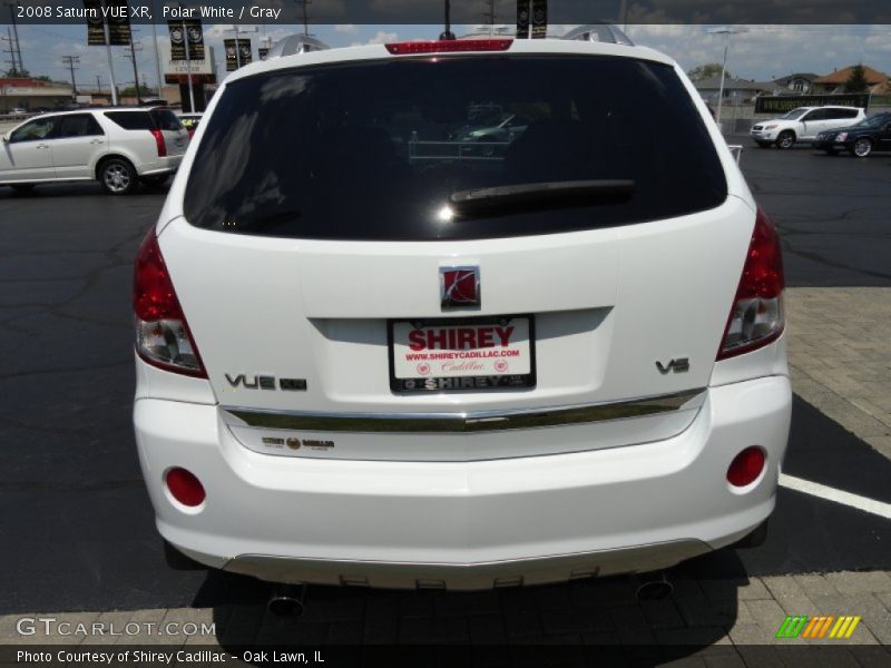 Polar White / Gray 2008 Saturn VUE XR