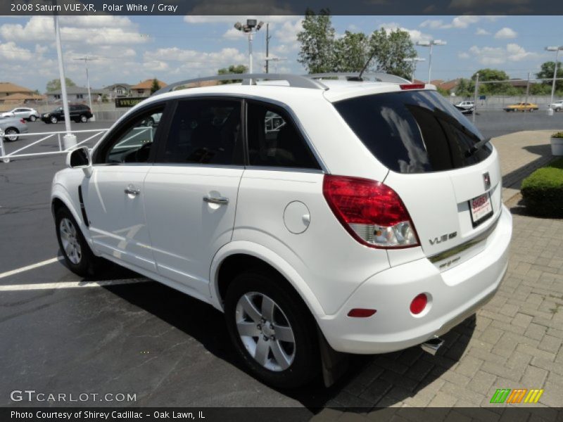 Polar White / Gray 2008 Saturn VUE XR