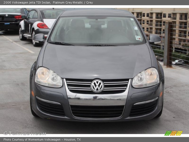 Platinum Grey Metallic / Grey 2006 Volkswagen Jetta TDI Sedan