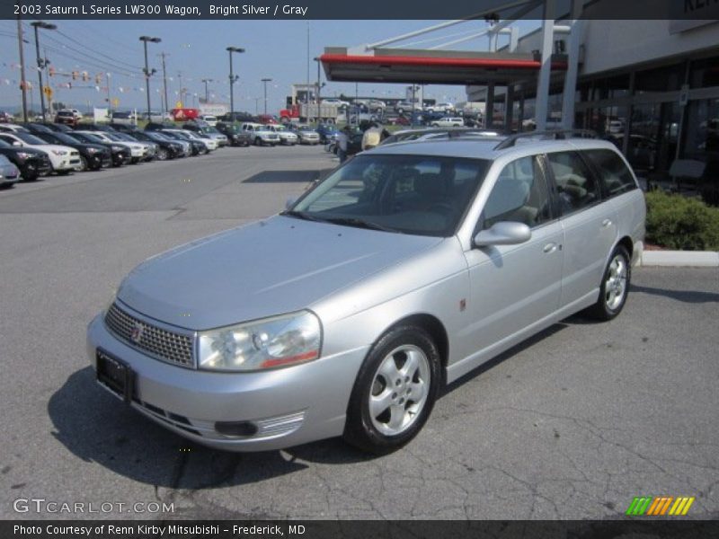 Bright Silver / Gray 2003 Saturn L Series LW300 Wagon