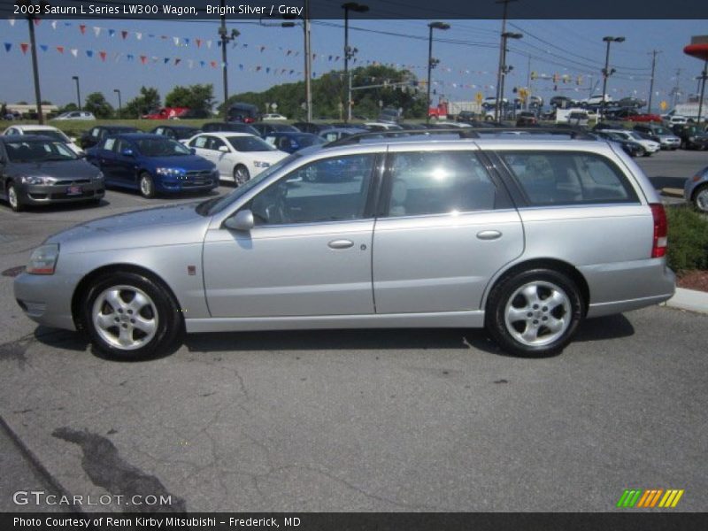 Bright Silver / Gray 2003 Saturn L Series LW300 Wagon